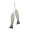 12" Green Netted Fish Wood Wall Décor by Celebrate It™